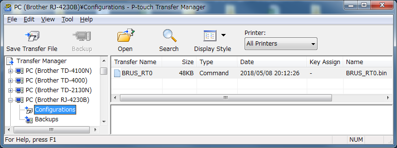 Batch setting fonts for multiple printers